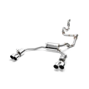 Complete exhaust system FOR HONDA CIVIC TYPE R MK9 2.0T + CATALYST 100 CPSI Euro - Picture 1 of 12