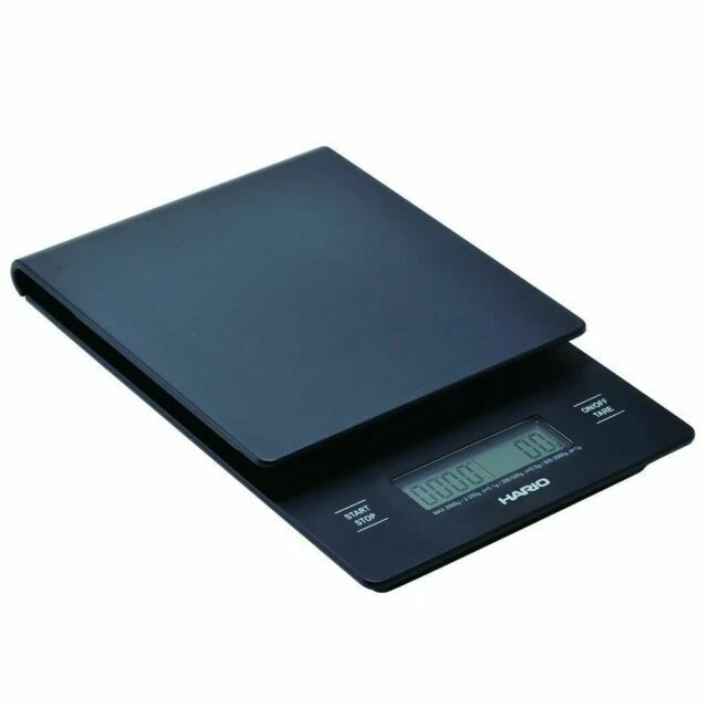 Hario V60 Coffee Drip Scale - Black (VST-2000B)