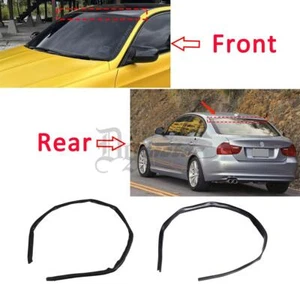 For BMW 3 Series E90 E91 328i 330i Front+Rear Windshield Moulding Seal Strip - Picture 1 of 8