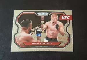 2021 Panini Prizm UFC Misha Cirkunov tarjeta base #105 primera edición debut - Imagen 1 de 2