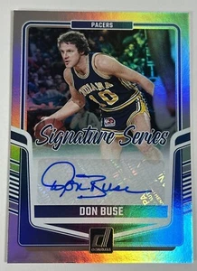 Don Buse 2024-25 Panini Donruss Signature Series Auto Autograph SS-DBP Pacers - Picture 1 of 2