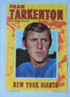 1971 Fran Tarkenton Topps affiche football géants PAS COMME NEUF - VENTE FLASH