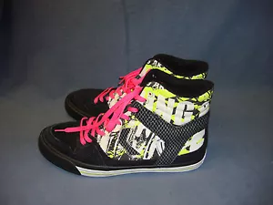 CONVERSE ALL STAR COOLIDGE HI TOP SNEAKERS DONNA 10 UOMO 8,5 GRAFFITI NEON - Foto 1 di 6