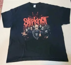 SLIPKNOT 2010 North American Summer Tour SCHWARZES T-SHIRT GRÖSSE 2XL GILDAN METAL - Bild 1 von 13