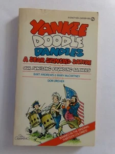 Yankee Doodle Dandies Vintage Paperback 1975 1st Print Satire, Cartoons - Picture 1 of 2