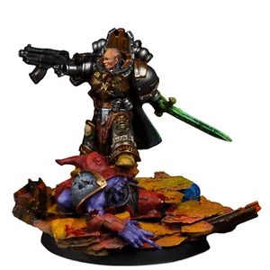 Knight-Errant Nathaniel Garro painted figure Horus Heresy Pre-Sale | Art - Picture 1 of 5