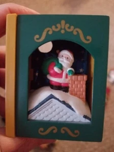 Vintage beleuchtete Twas The Night Before Christmas AVON Ornament - Bild 1 von 4