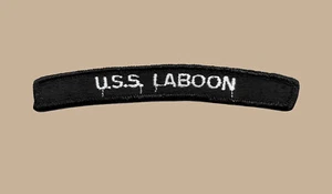 US Navy DDG-58 USS Laboon Guided Missile Destroyer UIM Shoulder Rocker Tab - Bild 1 von 1