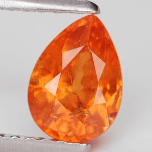 1.23 Ct. Exceptional Hot Orange Mandarin Garnet Gem WITH GLC CERTIFY - Picture 1 of 1