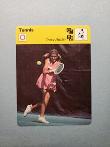 Tracy Austin 1977 1978 Sportscaster tennis Rookie Card RC 