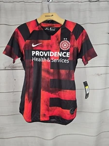 Portland Thorns Damen Fußball Nike 2019 Primary Trikot Home Small ROT Schwarz MLS - Bild 1 von 7