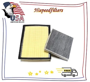 ENGINE AND CARBON CABIN AIR FILTER FOR 2010-2022 TOYOTA 4RUNNER & LEXUS GX460 - Foto 1 di 1