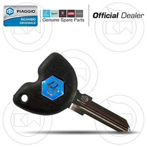 CHIAVE GREZZA SBOZZATO ORIGINALE PIAGGIO BEVERLY TOURER 300 2009 2010 - Imagen 1 de 3