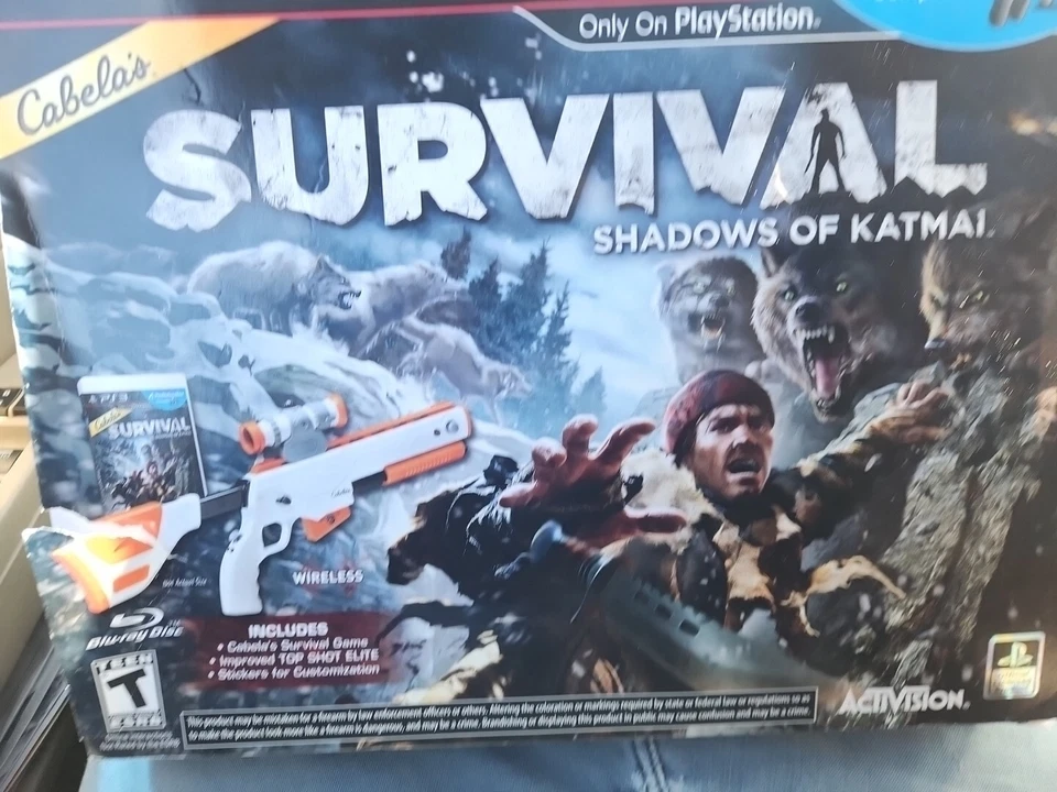 Cabelas Survival: Shadows of Katmai Gun Factory Open Box Gun And Sticker Only - Image 1 of 1