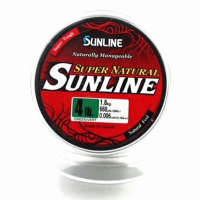 Línea de pesca Sunline monofilamento (súper natural) cualquier prueba LB 660 YD BULK carrete Foto 1 de 4