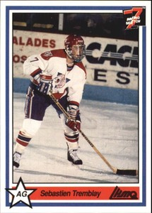 1990-91 7th Inning Sketch QMJHL #246 Sebastien Tremblay