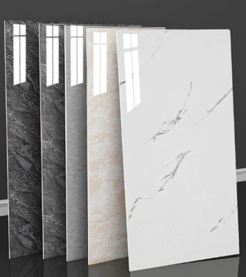 PVC Marble Tiles Wall Sticker Self-Adhesive Stick On Kitchen Bathroom 60x30cm - image 1 of 4