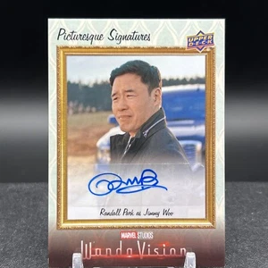 Jimmy Woo PS-RP Auto Randall Park 2022 WandaVision Upper Deck Card - Picture 1 of 2