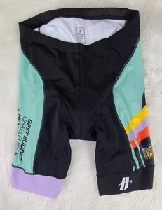 HINCAPIE SPORTSWEAR BEST BUDDIES CHALLENGE CYCLING PADDED SHORTS (XL) - Picture 1 of 9