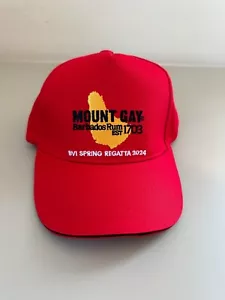 BVI Spring Regatta 2024 Mount Gay Rum Hat - Picture 1 of 2
