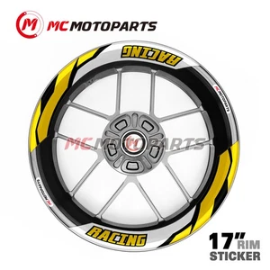 17'' Rim Wheel Sticker Vinyl Decal J07 For Honda CBR600RR CBR650F CBR650R - Picture 1 of 13