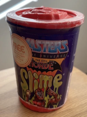 Vintage 1985 Masters of the Universe The Evil Horde Slime Can - Mattel - Sealed - Image 1 of 4