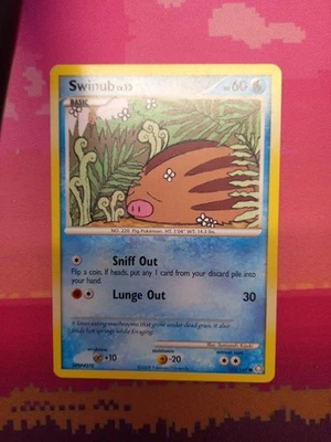 Pokemon Card Swinub EX Legends Awakened Common 132/146 Near Mint - Image 1 of 2