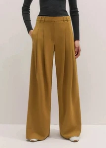 ME+EM WEITES BEIN PLISSEE HOSE Größe: US 6S Neu mit Etikett - Bild 1 von 17