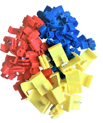 U.S.A. Wire Quick Splice Connector - 50/Blue,  -50/Red, -50/Yellow - Image 1 of 4