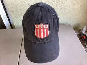 VINTAGE RALPH LAUREN POLO SHIELD CAP HAT 🌴🌴🌴 - Picture 1 of 7