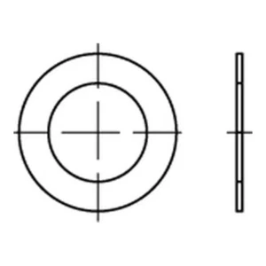 Reyher  Paßscheiben DIN 988 Stahl 8x14x0,1 (100 Stück) - Bild 1 von 1