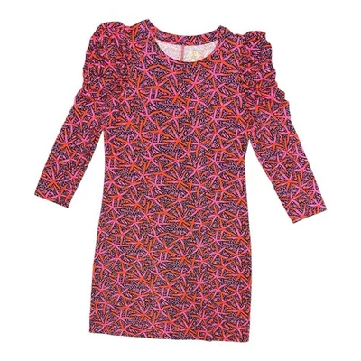 Lilly Pulitzer Steffie Dress – Size Small, Star Searching Passion Fruit Pink - Image 1 of 4