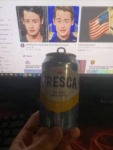 Fresca Soda Can Used By Yours Truly. I Just Drank The Whole Think In Record Time - Picture 1 of 7