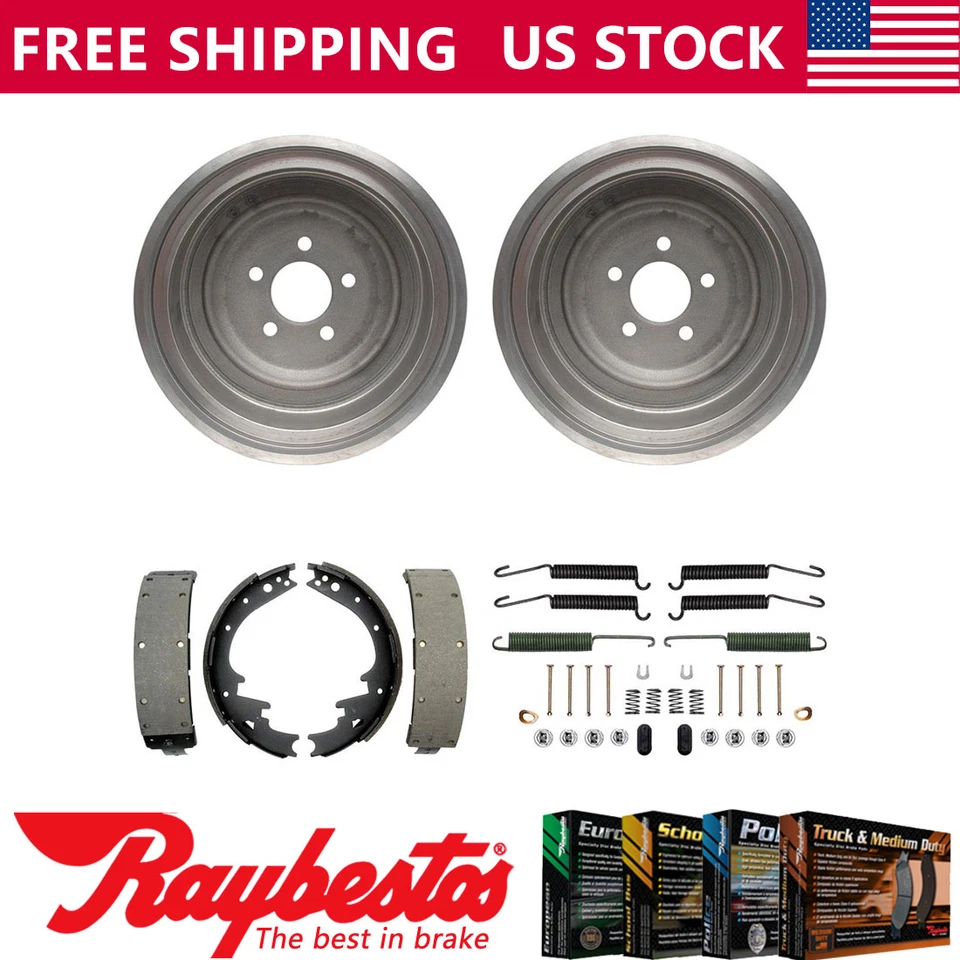 Комплект задних тормозных барабанов и тормозных колодок комплект оборудования для 1977-1978 Dodge Monaco - Изображение 1 из 4