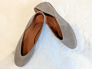 Lucky Brand graue Wildleder-Flats runde Spitze Größe 8M - Bild 1 von 8