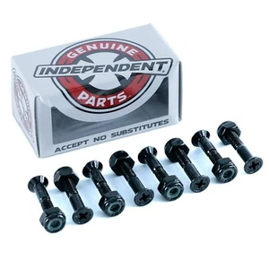 Indy Independent Skateboard Bolts Phillips Black 1" New Free Delivery Skate - Picture 1 of 1