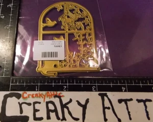 VENTANA GATO PAJARERA FLORES 1 METAL TROQUELADO RELIEVE SECO SIN MARCA CRUJIENTE - Imagen 1 de 1