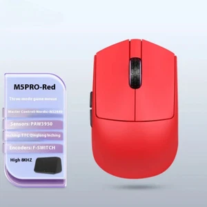 WirelesThree-mode Gaming Mouse Office Lightweight Ergonomic 8k Wired Mouse Gift - Picture 1 of 26