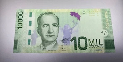 🇨🇷 COSTA RICA • 10.000 COLONES 2009 • SIN CIRCULAR (SIN CIRCULAR) Foto 1 de 4