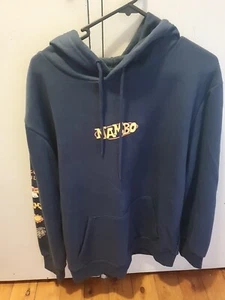 Mens Mambo Gull Hoodie Size L Indigo Bnwt Rrp $35 - Picture 1 of 4