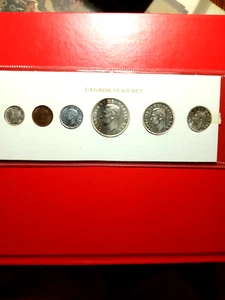 1952 Canadian coin set - Picture 1 of 5