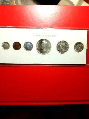 1952 Canadian coin set - Image 1 of 4