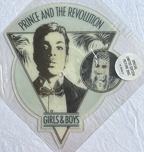 PRINCE -Girls And Boys- Very Rare UK Shaped Picture Disc (Shape/Vinyl/Record) - Imagen 1 de 4