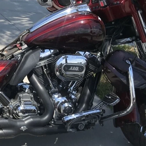 Harley Street Glide CVO 2012 kit de filtro de admisión de filtro de aire placa posterior sólida Foto 1 de 4