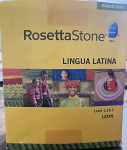 Rosetta Stone Lingua Latina Latin Level 1-3 Language HOMESCHOOL Version 3 Audio - Picture 1 of 6