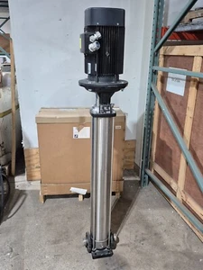 GRUNDFOS CRN5-36 A-FGJ-G-E-HQQE MULTI STAGE PUMP 5.8 GPM @ 268 PSI EXC COND! - Picture 1 of 5