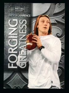 2021 Skybox Metal Champions Forging Greatness #FG-2 Trevor Lawrence - Picture 1 of 2