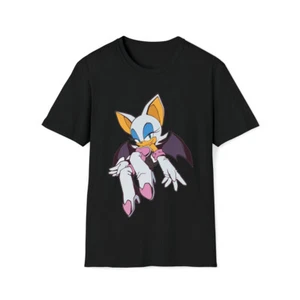 Rogue Y2K Sonic The Hedgehog Gamer Graphic Gaming Retro Vintage Unisex T-Shirt - Picture 1 of 2
