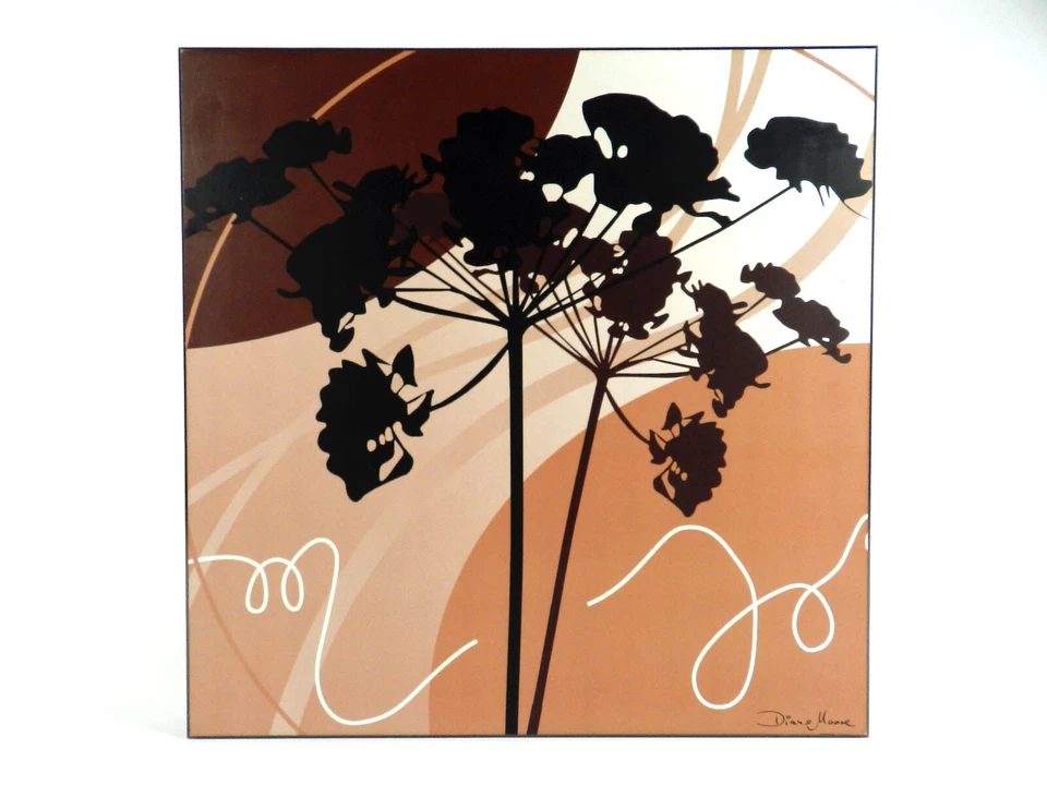 Zeitgenössische Kunst ° Wandobjekt Blume ° Design Diane Moore England - Bild 1 von 1