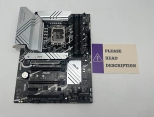 ASUS PRIME Z790-P WiFi LGA 1700 ATX Intel Motherboard READ - Picture 1 of 9